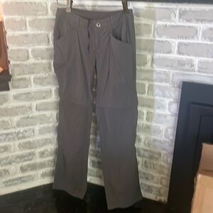 Patagonia long grey light weight pants.